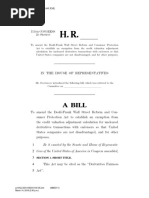 H.R. 5323 The Derivatives Fairness Act