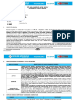 Programación Anual de Comunicación Con Las Rutas de Aprendizaje - Tercero