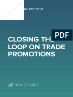 Closing The Loop On Trade Promotions