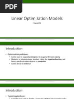 Chapter11 Linear Programming