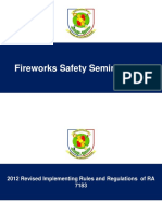 Fireworks Safety Seminar 2017