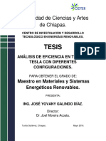 Analisis de Eficiencia en Turbina Tesla Con Diferentes Configuraciones