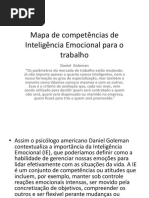 Mapa de Competências de Inteligência Emocional Para o