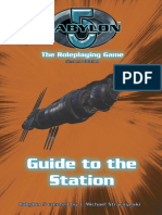 Babylon 5 RPG (2nd Ed.) - Babylon 5 Station Guide Boxed Set