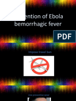 Prevention of Ebola Bemorrhagic Fever