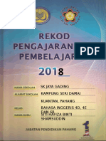 DIVIDER BUKU REKOD PENGAJARAN DAN PEMBELAJARAN 2018 sk jaya gading.pptx