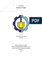 Anggi Arwin Pratama - Tugas II Metoda Inversi