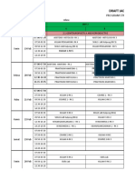 Draft Jadwal Semester Februari - Juli 2018: Program Studi Kedokteran Fakultas Kedokteran Uns