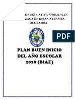Plan Del Buen Inicio Año Escolar 2018 50334