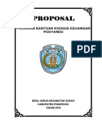 Proposal Posyandu 2018