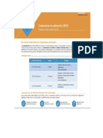 Calendario Simce 2018