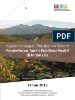 Kajian Persiapan Perubahan Sistem Pendaftaran Tanah Publikasi Positif Di Indonesia