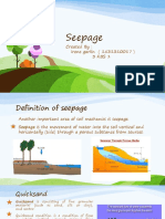 Seepage