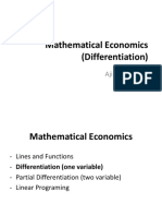 Mathematical Economics W 04