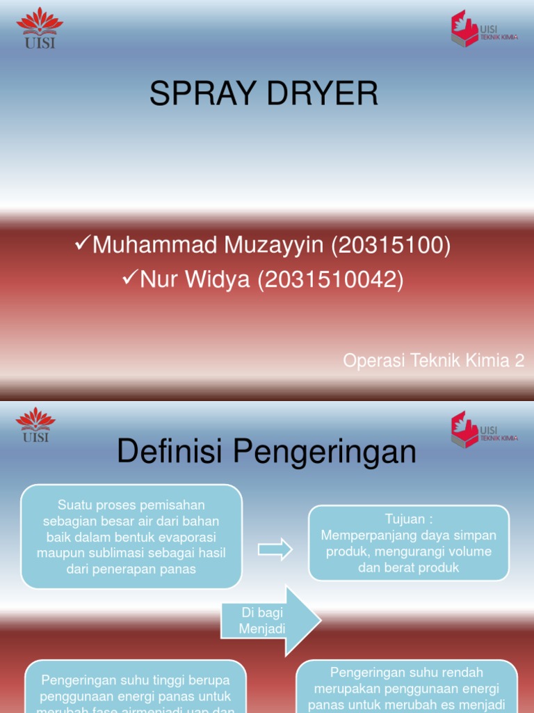 Spray Dryer PDF