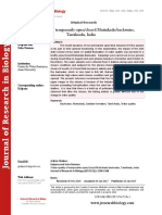 Water quality of temporarily open/closed Muttukadu backwater, Tamilnadu, India