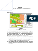 Resume Pengenalan Peta Geologi