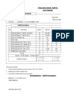 EVALUASI KINERJA