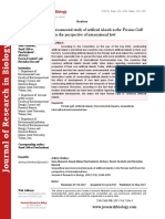 Geopolitical and environmental study of artificial islands in the Persian Gulf (from the perspective of international law)