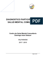 Diagnóstico Participativo de Salud Mental Comunitaria
