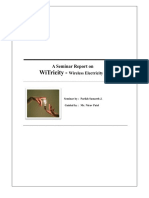 Witricity Wireless Electricity Wireless Energy Transfer Seminar Report PDF