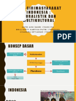 Ciri-Ciri Masyarakat Indonesia: Pluralistik Dan Multikultural