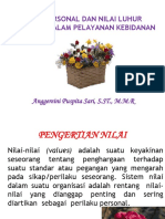 BAB II Nilai Personal dan Nilai Luhur Profesi Dalam Pelayanan Kebidanan.ppt