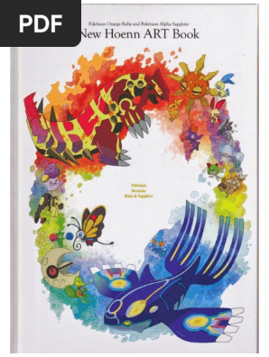 Pokemon Art Book New Hoenn ART Book Used From Japan | eBay