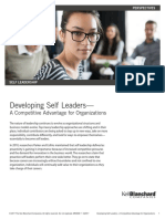 Developing Self Leaders-Perspectives