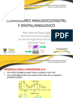 Conversores A/D y D/A: Introducción a la conversión analógica-digital y digital-analógica