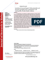 Effect of feeding fermented/non-fermented kapok (Ceiba pentandra) seed cake as replacements for groundnut cake on performance and haematological profile of broiler finisher chickens