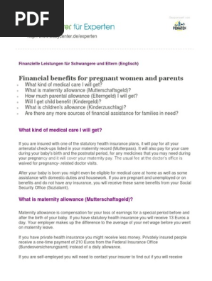 Untitled Pdf Parental Leave Unemployment Benefits