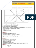 Exercices Fonctions Numeriques