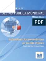 PNAP - Modulo Basico - GPM - Indicadores Socioeconomicos Na Gestao Publica