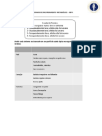 Questionario de Rastreamento Metabólico