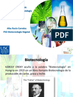 Biotecnología Historia