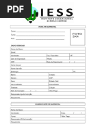 Ficha de Matricula