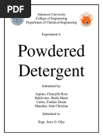Washing Detergent Powder Formulation Guide | PDF | Sodium Hydroxide ...