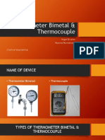 Laporan Industi Proses Thermometer Bimetal & Thermocouple.pptx