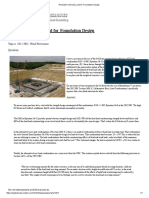 Reduction of Dead Load for Foundation Design