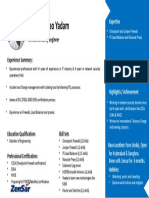 Abhishekrao Resume Format