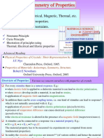 Symmetry of Properties