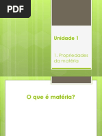 2208_9 Ano - Unidade 1 - Propriedades Da Matéria