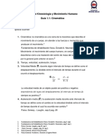 Guía de Kinesiología y Movimiento Humano 1