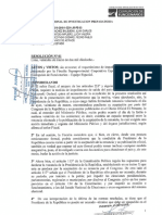 PJ evaluará impedimento salida del país de Kuczynski cuando el Congreso apruebe renuncia