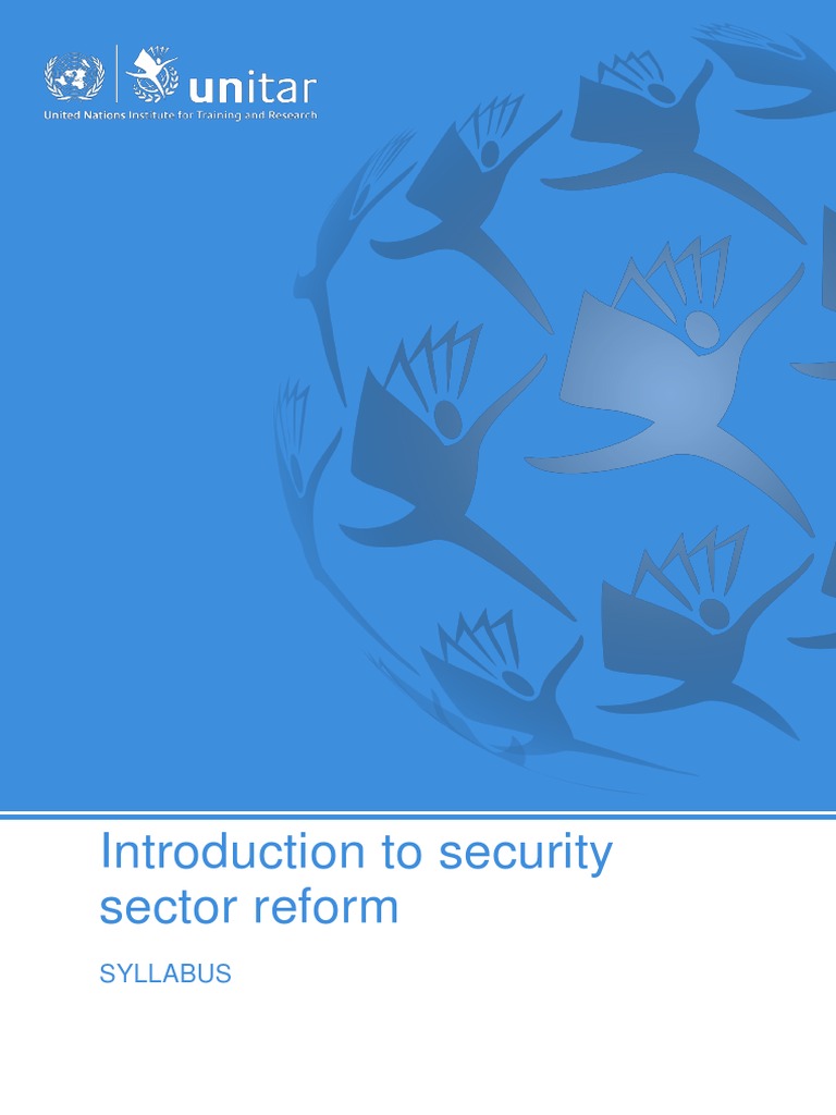 Syllabus Introduction To Security Sector Reform | PDF | Internet Forum ...