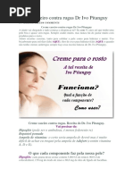 Creme Caseiro Contra Rugas Dr Ivo Pitanguy
