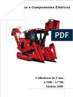 Sistemas elétricos colhedora cana A7000 A7700