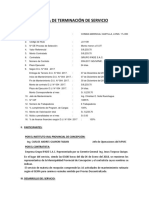 Acta de Conformidad de Servicio Comas Mariscal Castilla