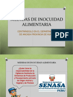 Medidas de Inocuidad Alimentaria